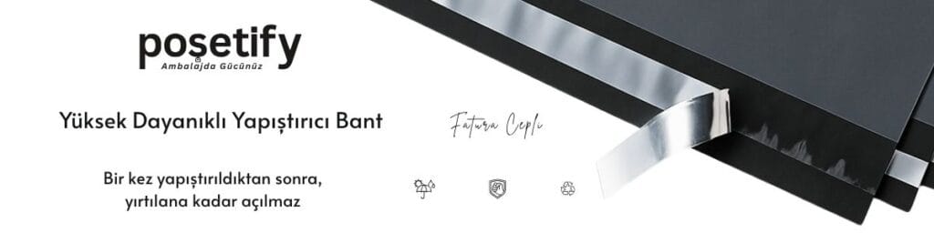 cepli kargo poşeti fatura cepli dayanıklı e ticaret kargo poşetleri