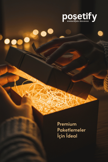 Poşetify Premium Kırpık Kâğıt Dolgu | Kraft Renk | Estetik Ambalaj | Koruyucu Paketleme Kâğıdı