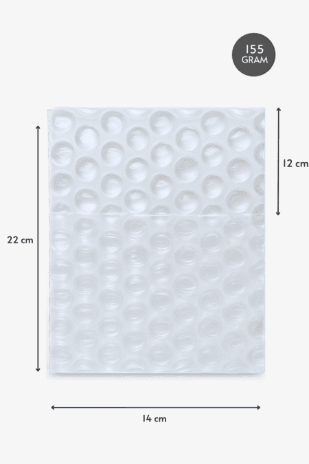 Poşetify Premium Büyük Balonlu Şeffaf Torba 14x22+12 cm Koruyucu Ambalaj Poşeti