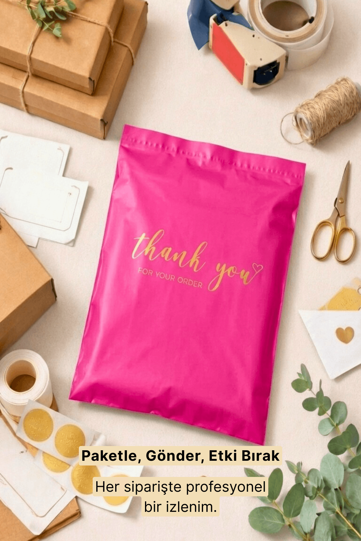 Premium Renkli Kargo Poşeti 30x38x6 cm | Yapışkan Bantlı | 100 Mikron Premium Renkli Kargo Poşeti 30x38x6 cm | Yapışkan Bantlı | 100 Mikron