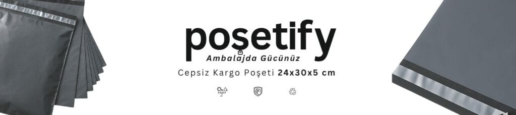 Cepsiz Kargo Poşeti 24x30x5 cm