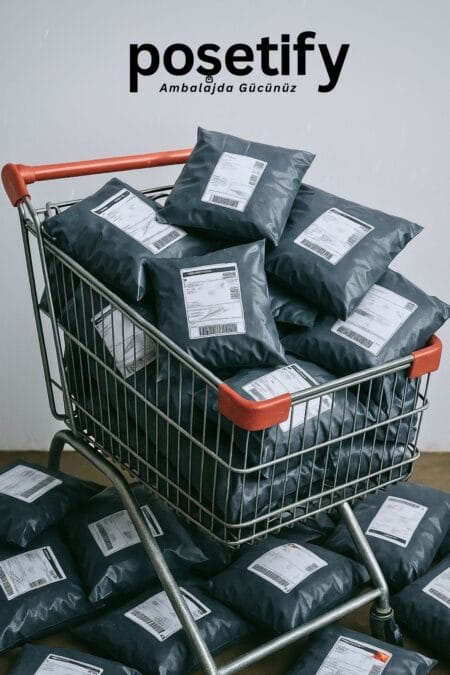cepsiz kargo poşeti e ticaret gönderileri için paketleme poşeti kargo paketleri
