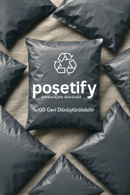 geri dönüştürülebilir cepsiz kargo poşeti çevre dostu e ticaret paketleme poşeti